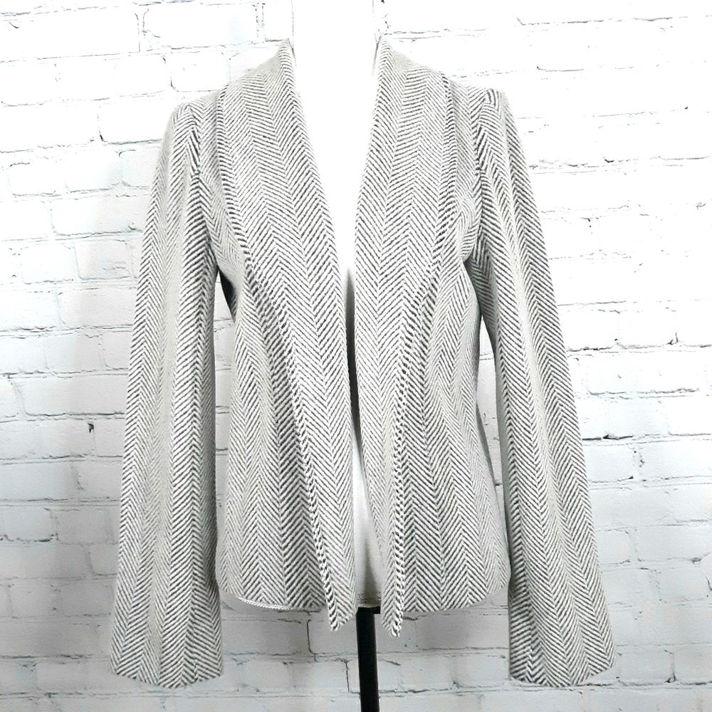 SOLD VTG 90s BLOOMINDALE'S Angora Herringbone Blazer M